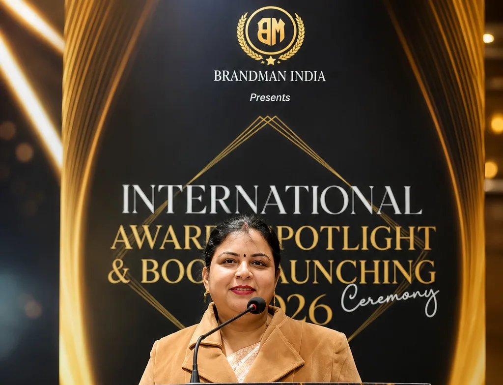 Dr. Pragati Sinha, Only Maths founder, honoured at International Award Spotlight ceremony